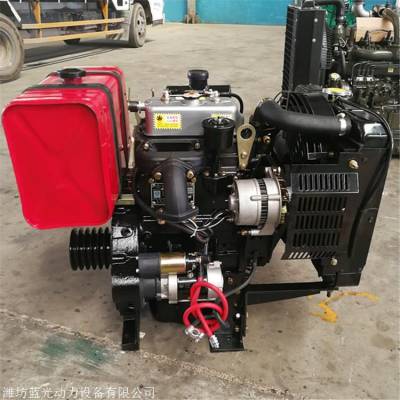 潍柴船机双缸两缸柴油机 2110型40马力发动机