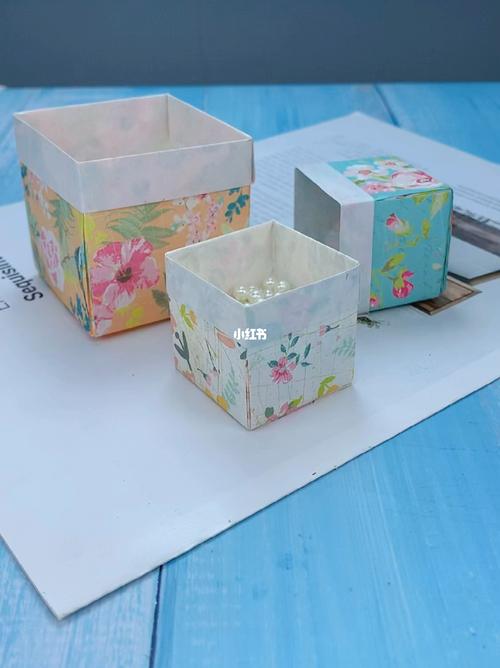 半张a4纸折一个超大容量的收纳盒_收纳盒_折纸_兴趣爱好_手工