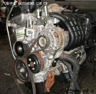 跟我的4a91s比了下,发现少了发电机皮带涨紧轮