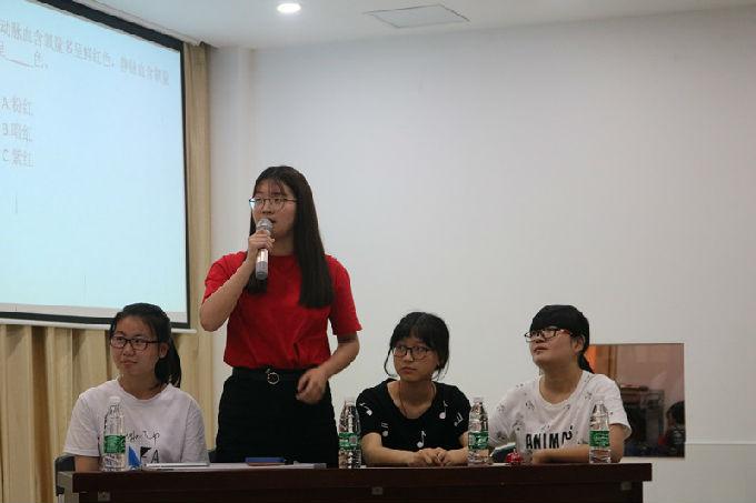 无锡太湖学院护理学院"无偿献血"知识竞赛圆满举行