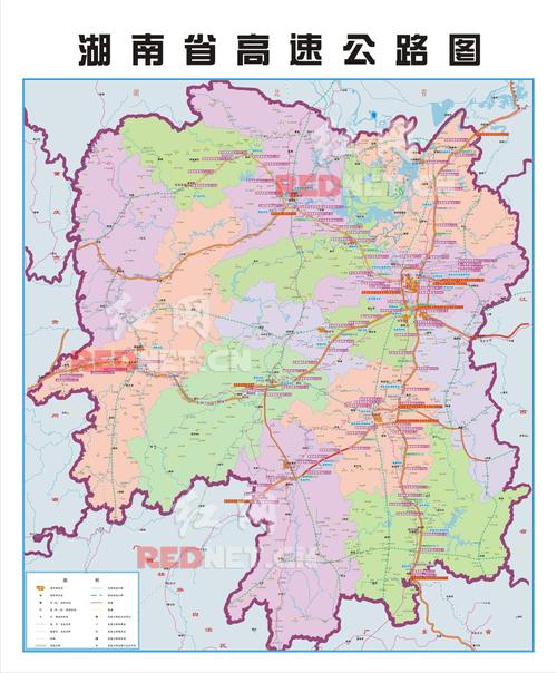 湖南高速公路交通地图_高清图集_新浪网