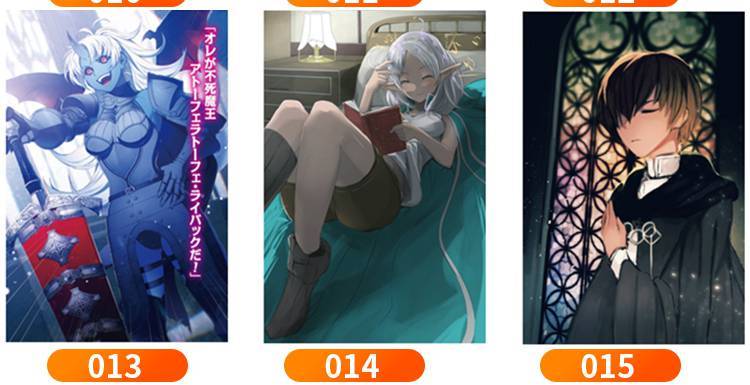 无职转生海报无职转生鲁迪乌斯洛琪希希露菲叶特艾莉丝动漫挂画海报