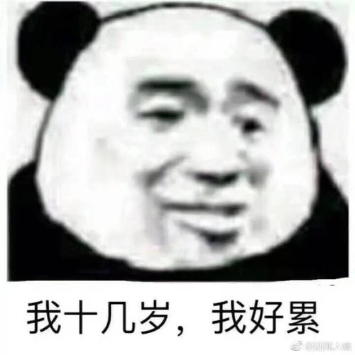 我十几岁,我好累表情包 - 日常表情包