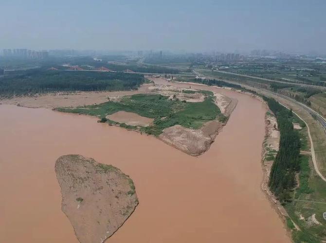 泾渭分明不是虚构,是实实在在景观,无人机观察渭河如何干掉泾河