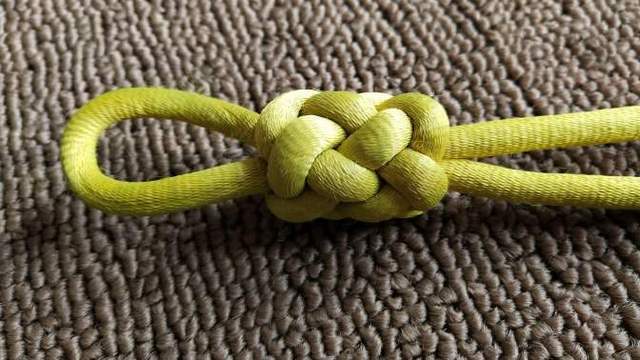 中国结系列绳结之"长纽扣结"打法及用途