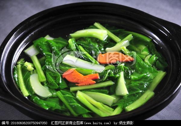 砂锅青菜汤