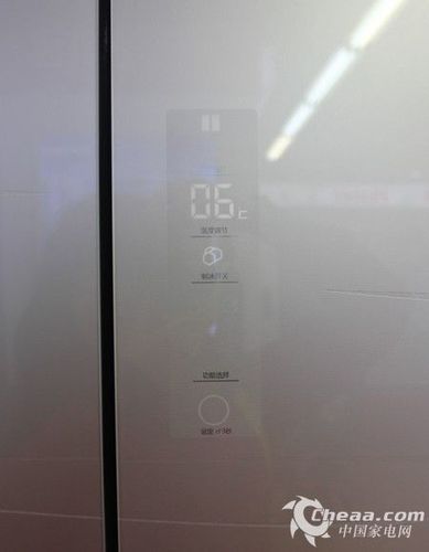 海尔冰箱bcd-340wbgm控制面板