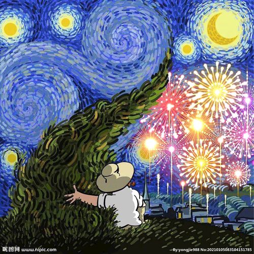像素格式:jpg颜色:rgb40共享分关 键 词:梵高 星空 绘画 手绘 卡通