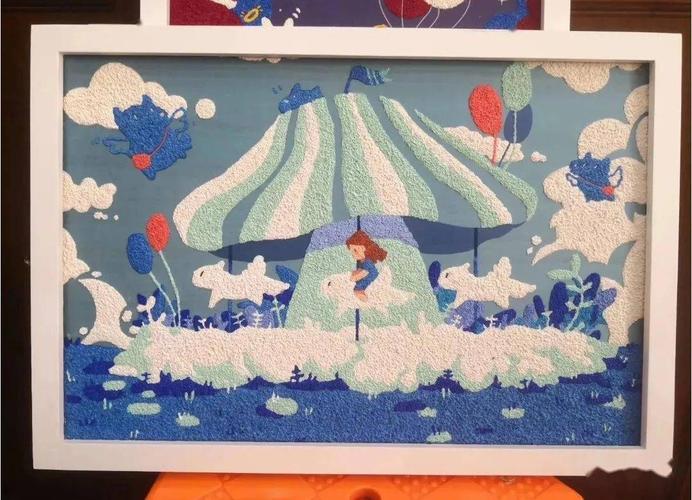 干货综合材料玩转创意纸浆画火速收藏