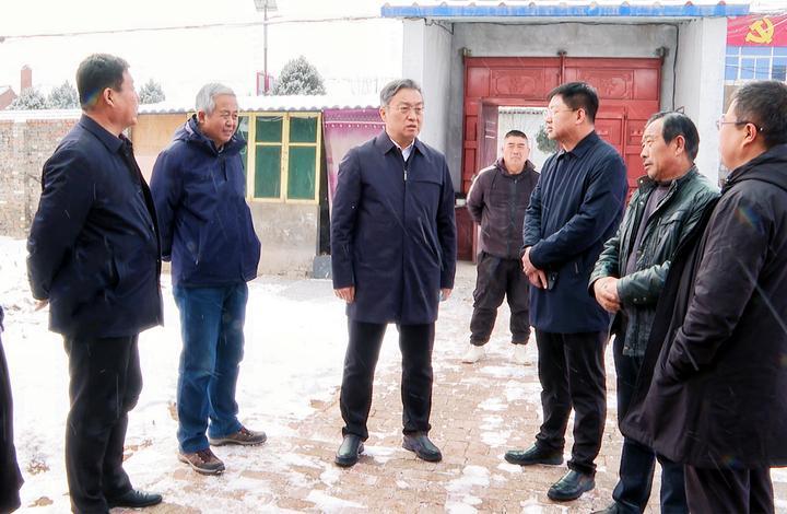 山西晋中榆社县魏栋深入云簇镇进行调研