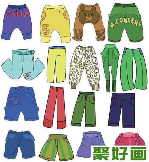 简笔画服饰篇