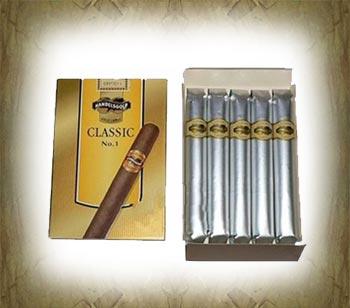 1)  雪茄介绍 原产地:德国                  制作工艺:机制  长度