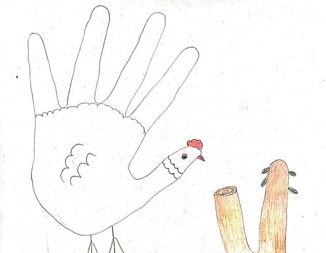 美术课—图形-联想-创意(3)关于"手"的联想创意