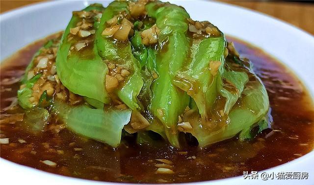 蚝油生菜很多人做错了,教几个小技巧,脆嫩鲜香不发黑