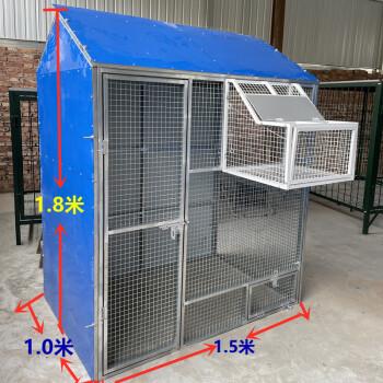 梦雷宠定制鸽子笼鸽笼鸽棚鸽舍拼装组装加粗超大号鸟笼放飞跳笼家用