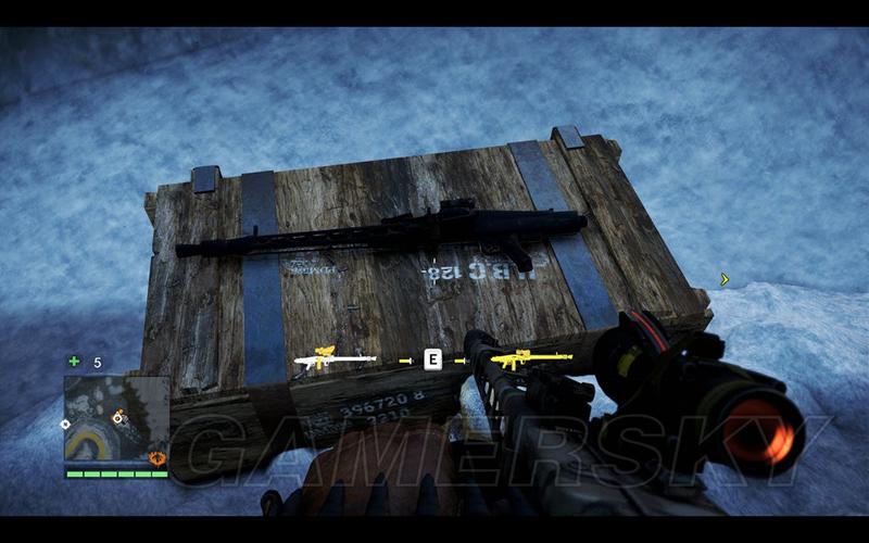 《孤岛惊魂4(far cry 4)》dlc雪人谷圆锯采集点位置及通关感受