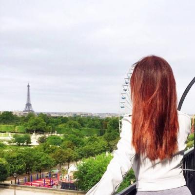 高清微信头像女背影唯美图片