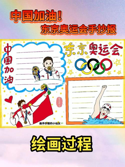东京奥运会手抄报!_手抄报_东京奥运会_兴城