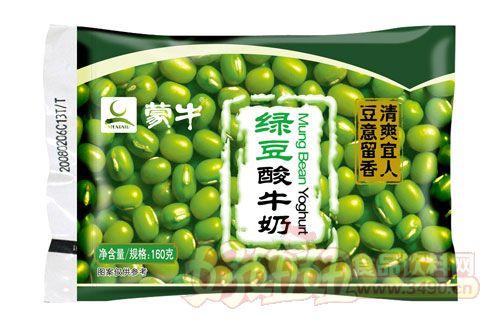 蒙牛绿豆酸牛奶图片