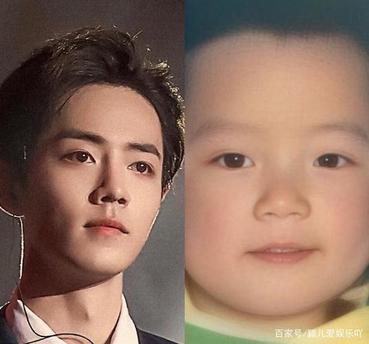 肖战小时候和现在也是一样的可爱.