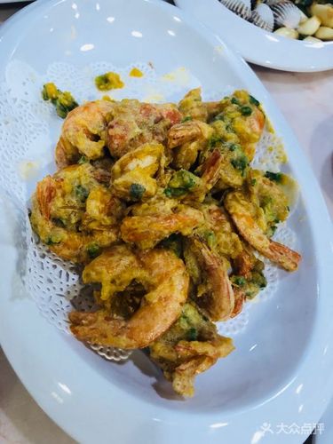 潮香四海·正宗潮汕风味(南山店)咸蛋焗围虾图片