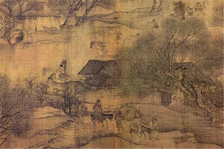 把清明上河图放大百倍会看到啥?树下睡觉的人在干嘛?