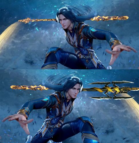 原创斗罗大陆:官方的大型真香现场,唐三的霸王枪,霸气得像根牙签?