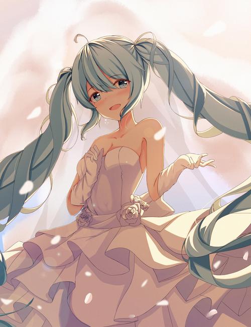 婚纱初音