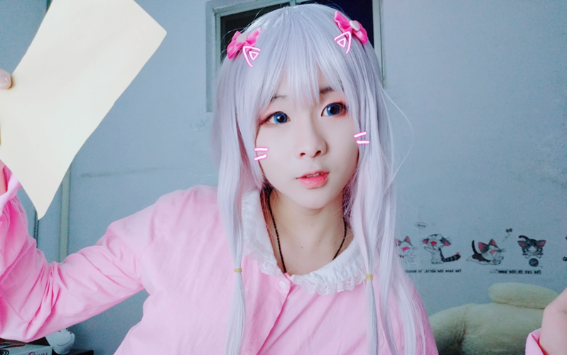 【子玉】听说女装cos纱雾能得到一个欧尼酱!