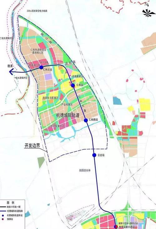 余杭人关注的这条铁路,途径仁和\良渚,5站点