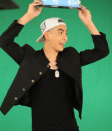 解放天性后的吴亦凡.