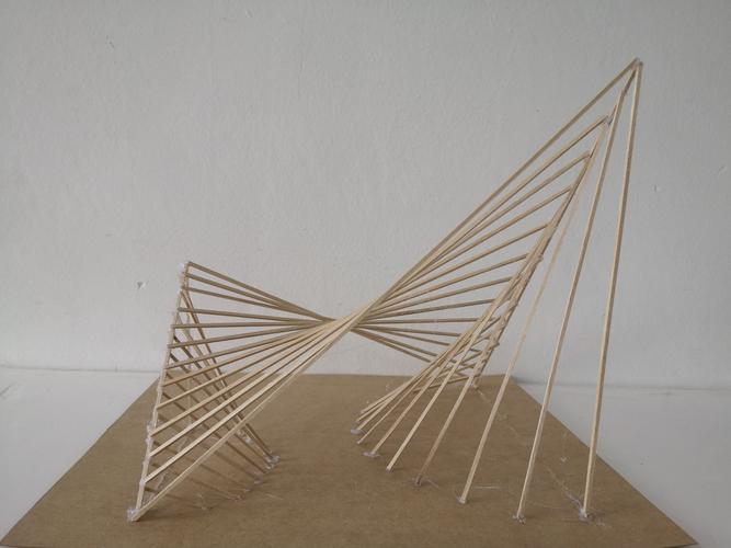 混沌建筑形态构成基础----线形构成.2019级建筑学作业第三集.