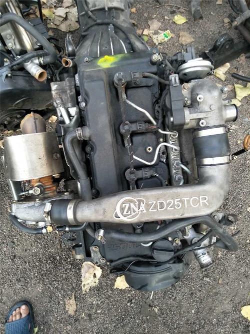东风日产 锐骐奥丁皮卡绵阳新晨zd25tcr 柴油高压共轨发动机 总成