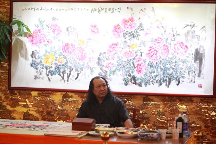 书画人物著名书画家张峰简介及书画欣赏