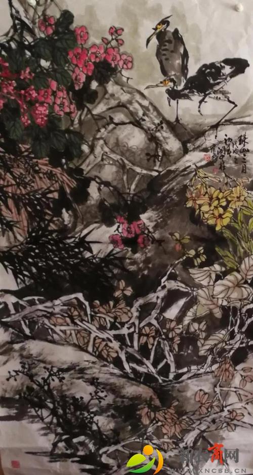 笔墨绘春色 丹青荡疫魔——书画名家阎中柱抗疫作品欣赏