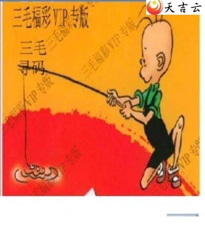三毛图17307期福彩3d图谜