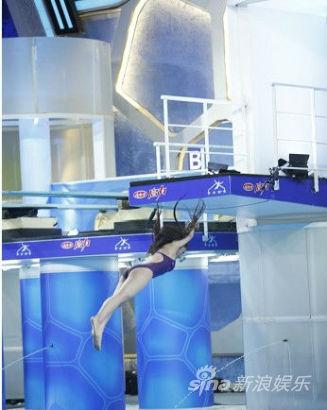 潘辰录《星跳水立方》遭遇生理期