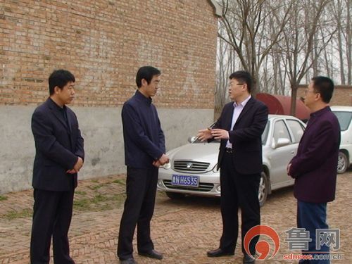 夏津县委副书记李超到香赵庄镇开展调研活动