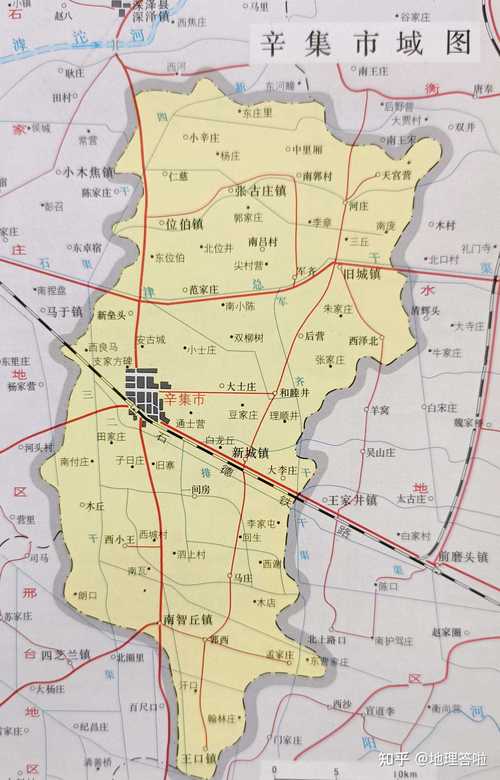 地理答啦 的想法: 河北第一集——辛集市 辛集地处冀