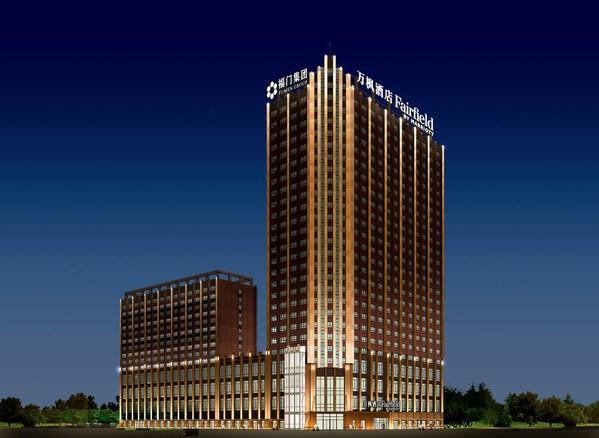 白银万豪万枫酒店-外观效果图