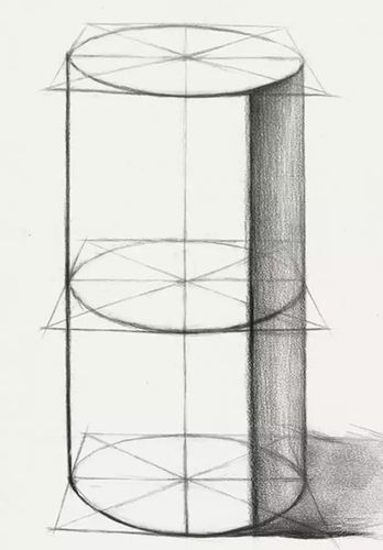 熊猫老师的素描班《圆柱体》