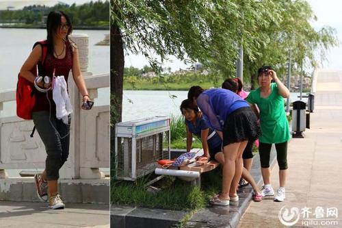 实拍东营女孩跳水救人全程悄然离去引发全城爱心搜索