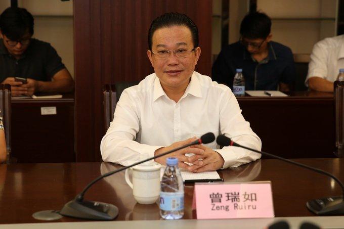 揭阳副市长曾瑞如发言
