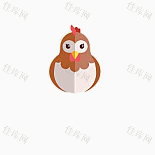 母鸡_卡通手绘_750*750px_编号8685233_png格式_佳库网