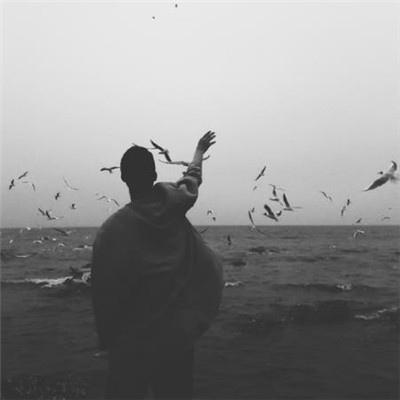 男生伤感意境背影头像大全2019 给我个机会爱你到无可