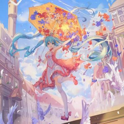 qq头像初音未来情侣