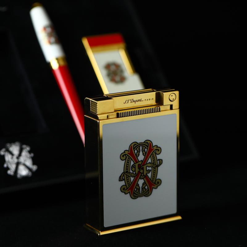 t.dupont 法国都彭限量版打火机 富恩特_雪茄
