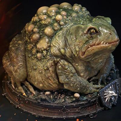 《巫师3》蟾蜍王子雕像欣赏 逼真骇人售价4124元-中国