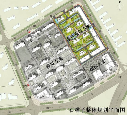 青岛海洋高新区管理委员会规划建设部关于石嘴子村庄改