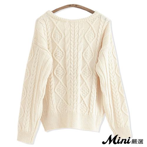 【mini严选】针织 手工立体花朵樱桃毛衣 二色